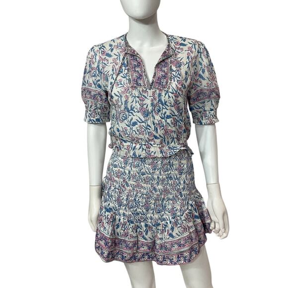 Saylor Floral Multi Katrina Skirt And Top Set Size XS - Picture 2 of 5